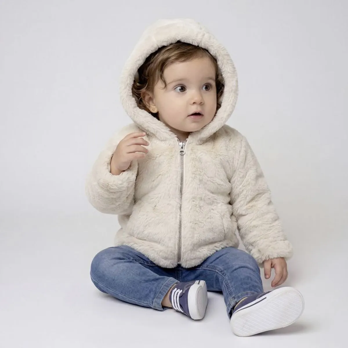 YAMP - Chaqueta para Bebé niña Acolchada Yamp