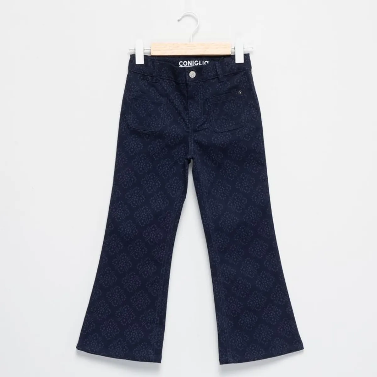 CONIGLIO - Pantalón para Niña de Algodón Coniglio