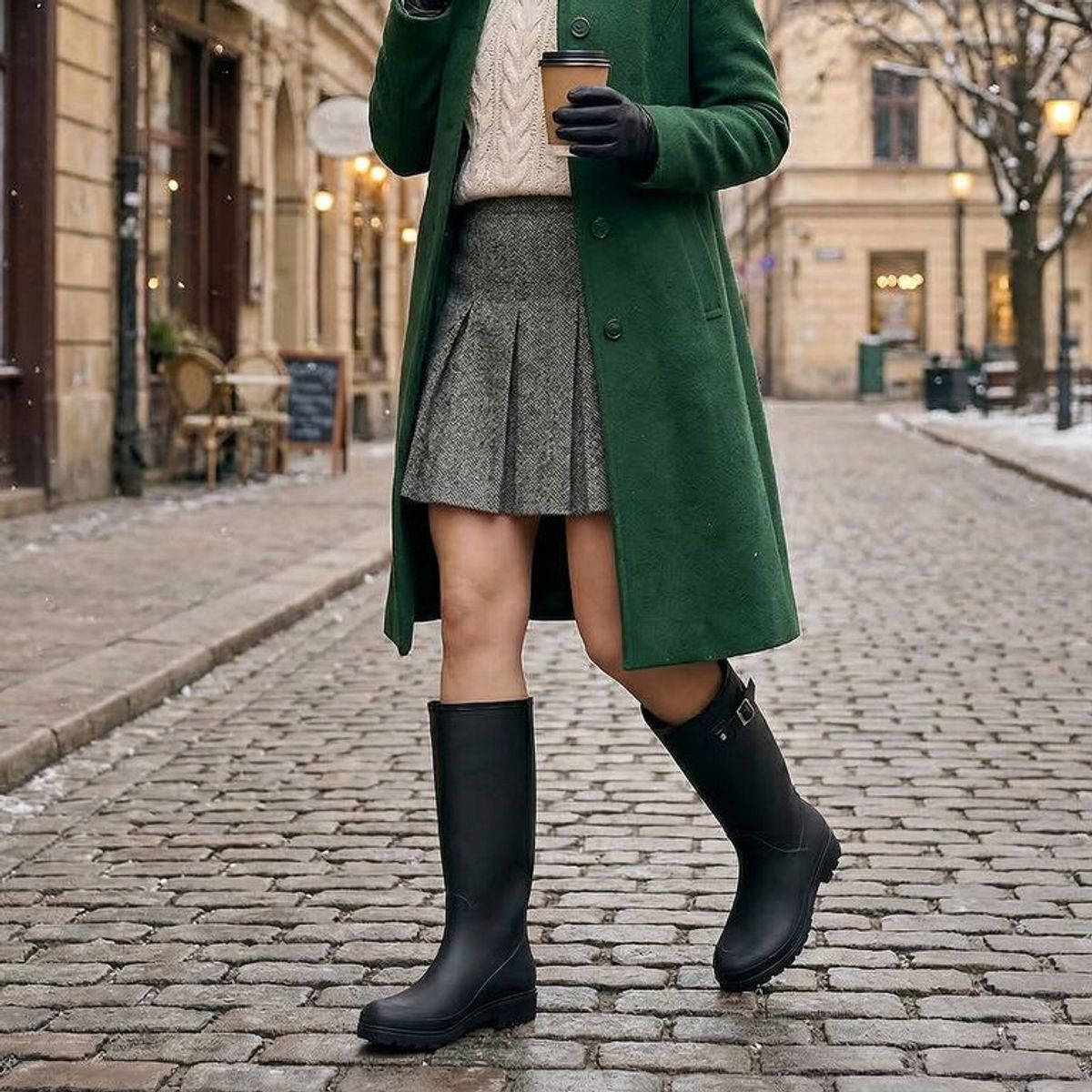 SYBILLA - Botas de lluvia para Mujer Rainy Sybilla Negras