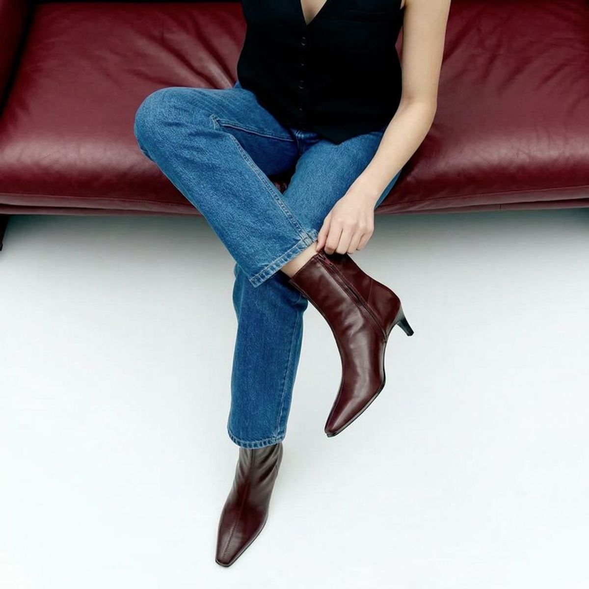 BASEMENT - Botas Para Mujer Row
