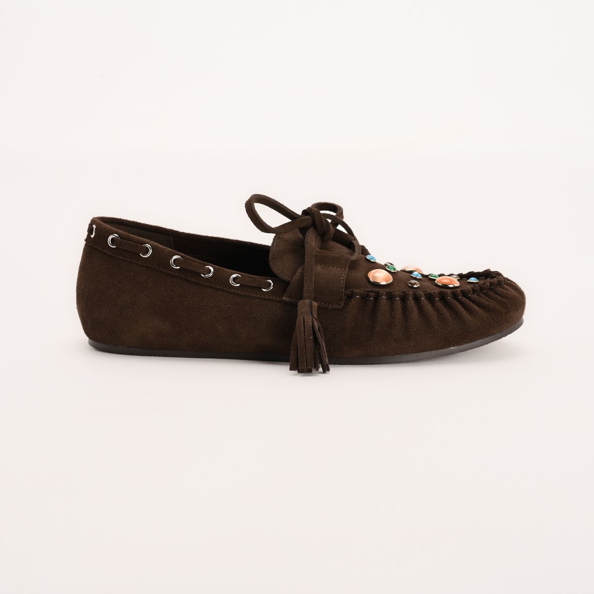 BASEMENT - Mocasines para Mujer Anachi Basement Cafés