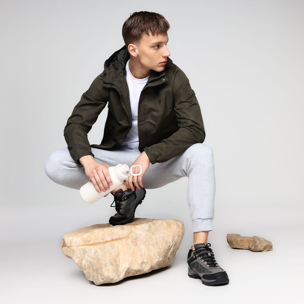 MOUNTAIN GEAR - Chaqueta Cortaviento Outdoor Hombre Mountain Gear