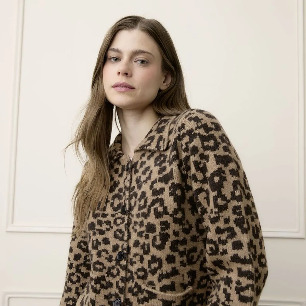 BASEMENT - Saco Mujer  Acrílico Basement