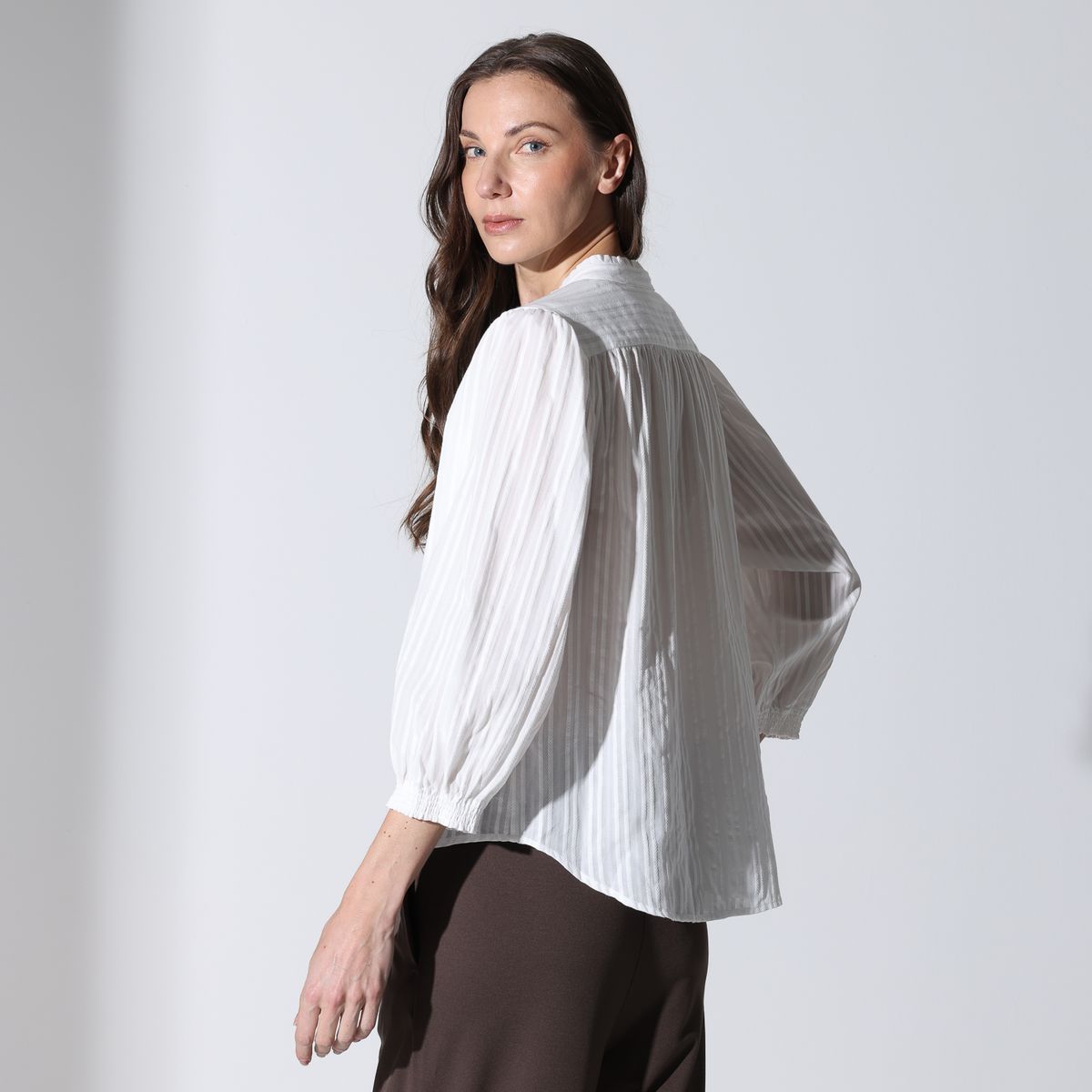 NEWPORT - Blusa Mujer  Manga Larga De Algodón Newport