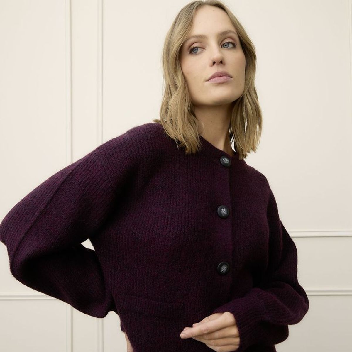 BASEMENT - Cardigan Mujer Basement