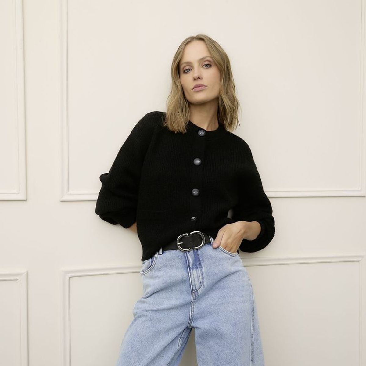 BASEMENT - Cardigan Mujer Basement
