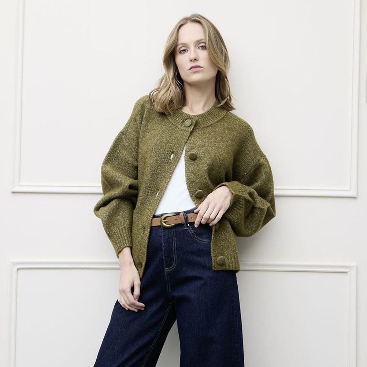 BASEMENT - Cardigan Mujer Basement