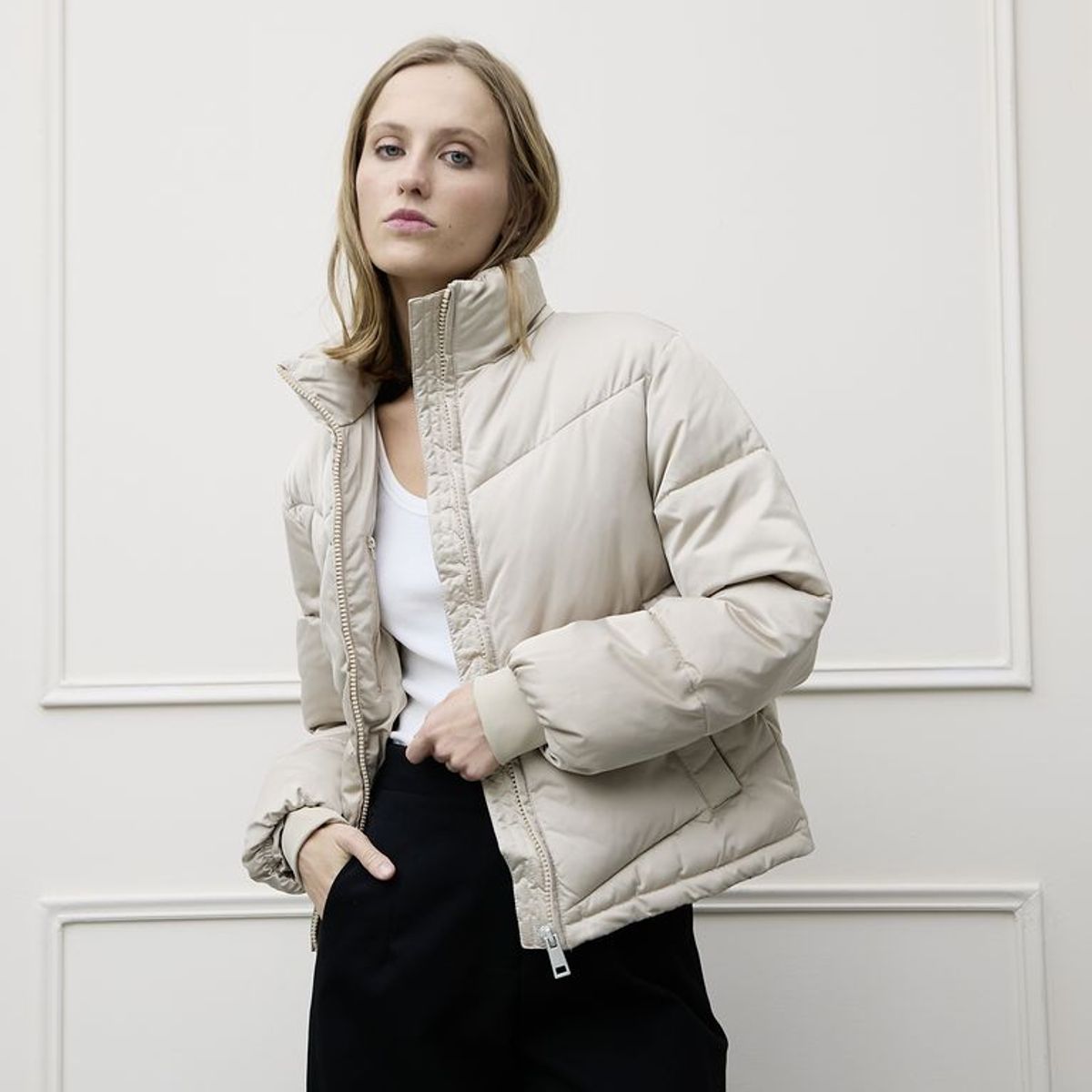 BASEMENT - Chaqueta Acolchada Mujer Basement