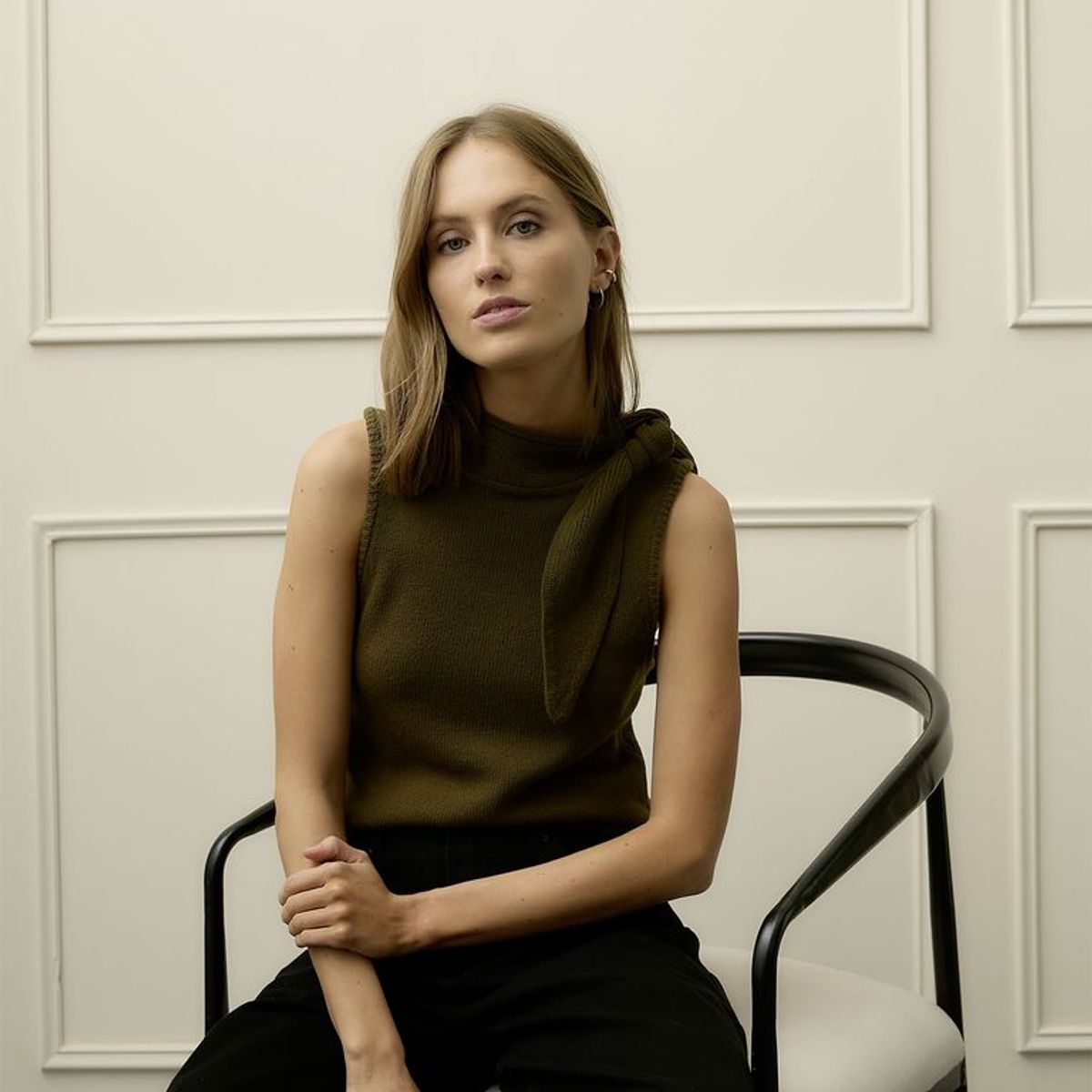 BASEMENT - Chaleco Mujer  de Algodón Basement