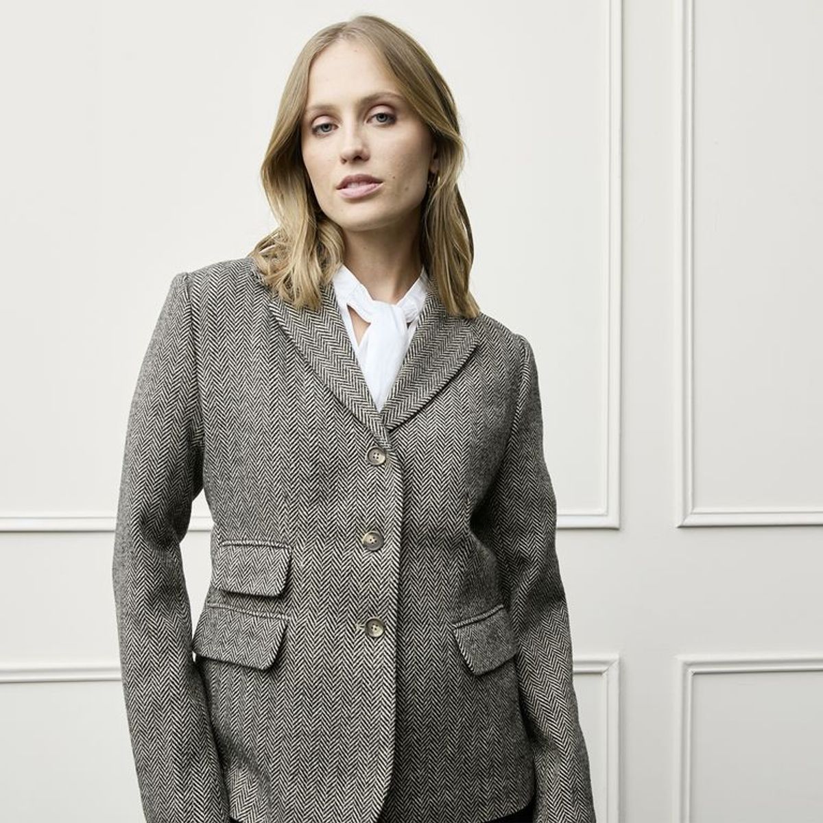 BASEMENT - Blazer Mujer Estampado Basement