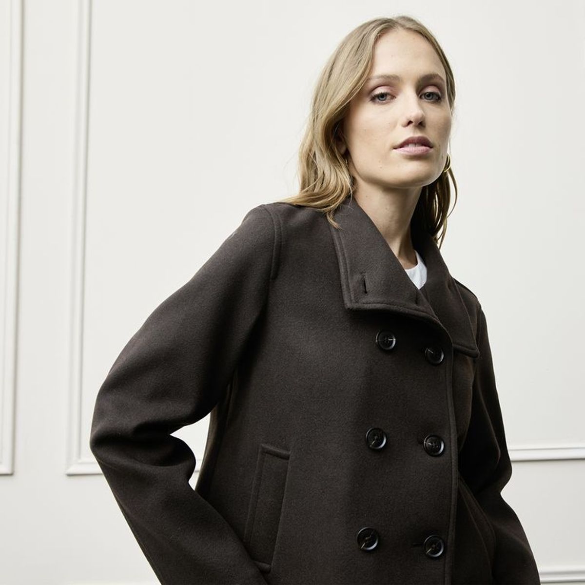 BASEMENT - Chaqueta Mujer  Lana Basement
