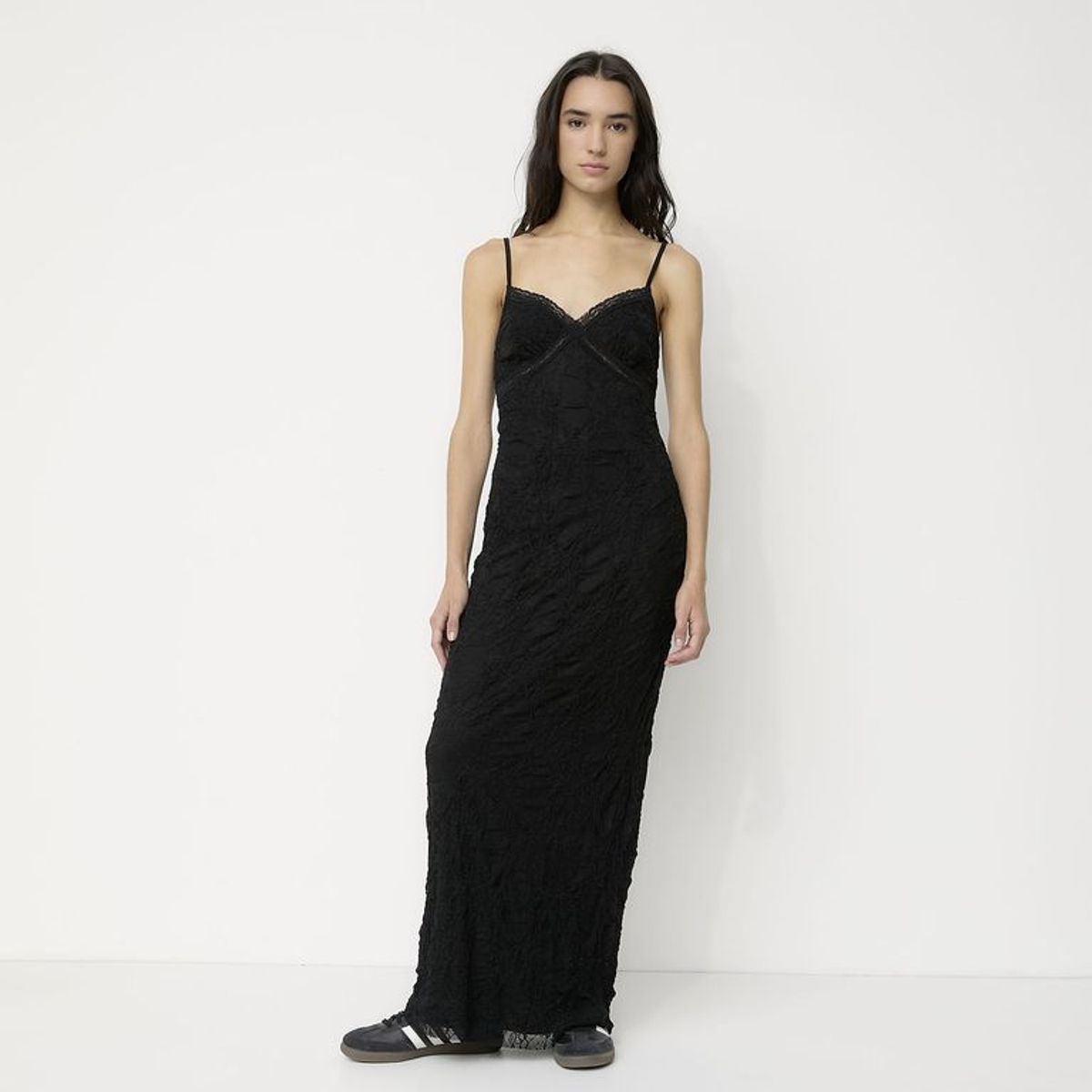 SYBILLA - Vestido Largo con Encaje para Mujer Sybilla