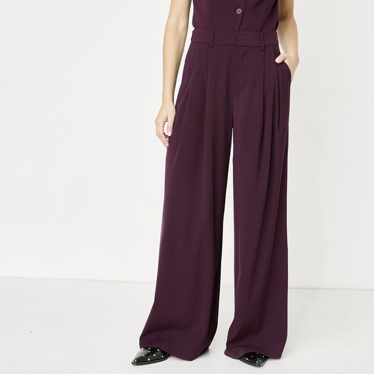 SYBILLA - Pantalón Mujer Tiro medio Sybilla