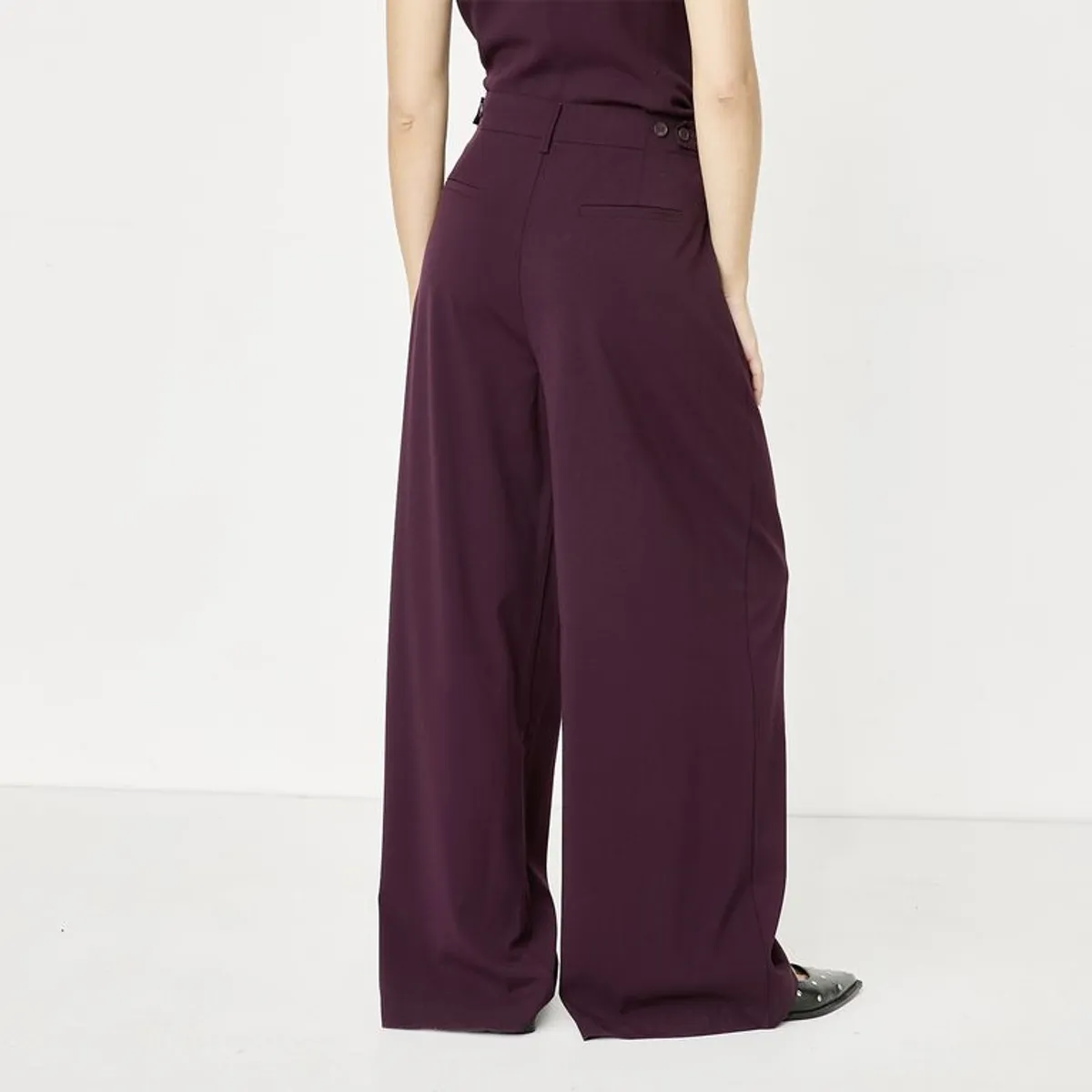 SYBILLA - Pantalón Mujer Tiro medio Sybilla