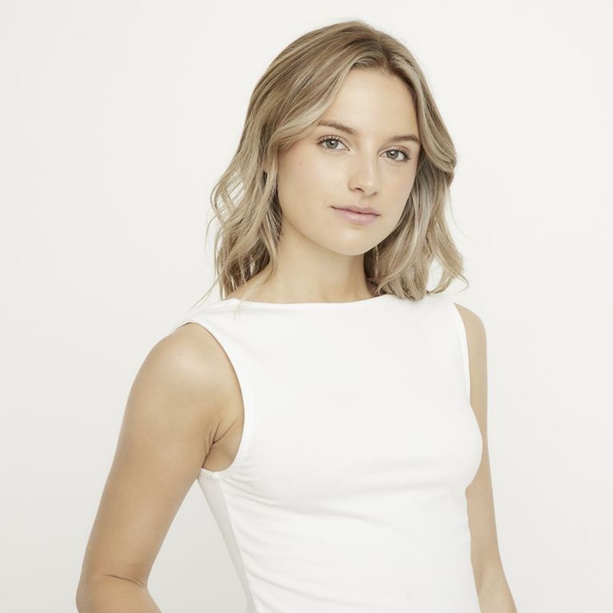 SYBILLA - Blusa Mujer Sin mangas Sybilla