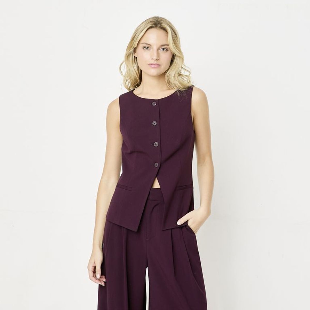 SYBILLA - Blusa Mujer Sin mangas Sybilla