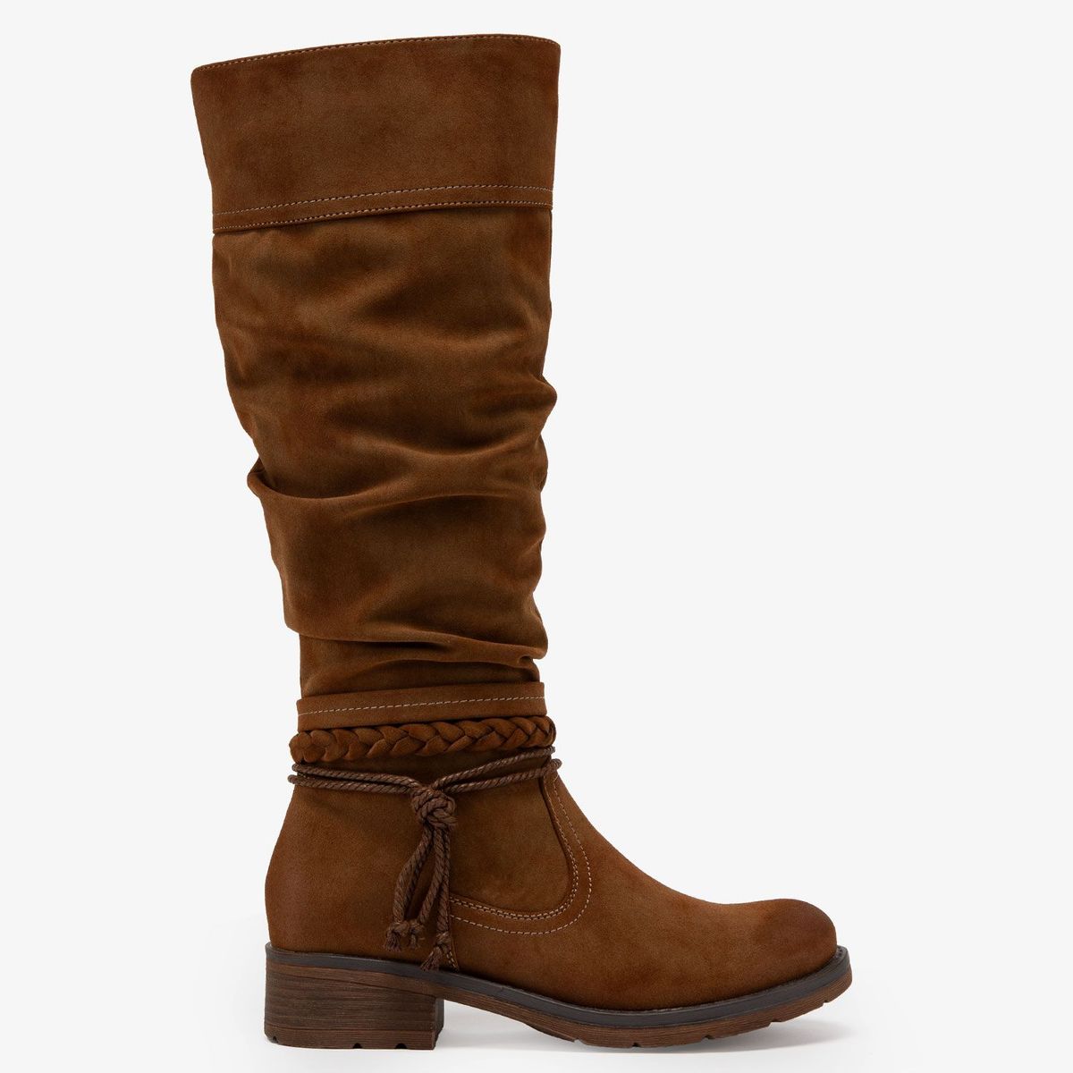 UNIVERSITY CLUB - Botas para Mujer con tacón Cuadrado Sofi University Club