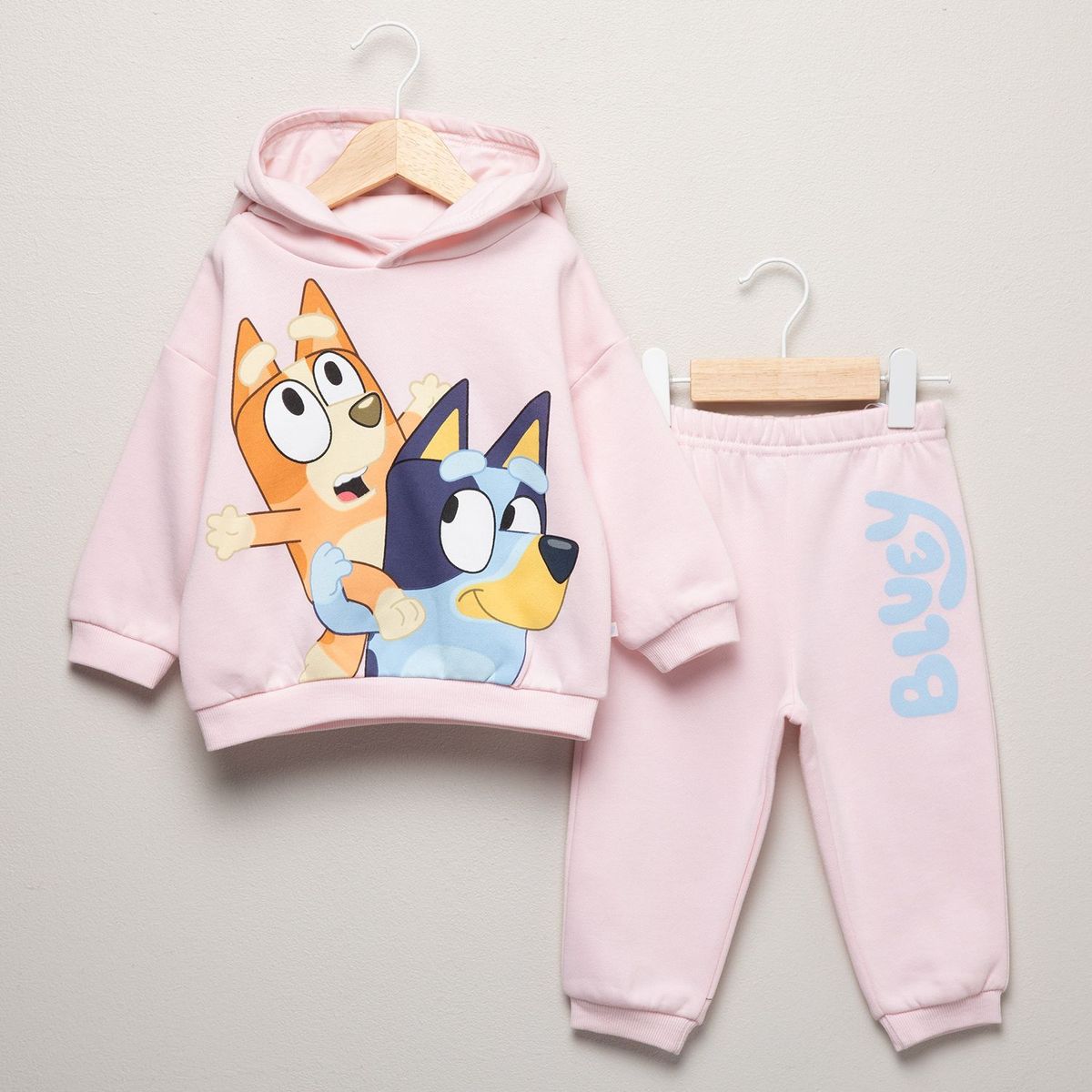 BLUEY - Sets Saco con capucha + Jogger para Bebé niña en Algodón Bluey