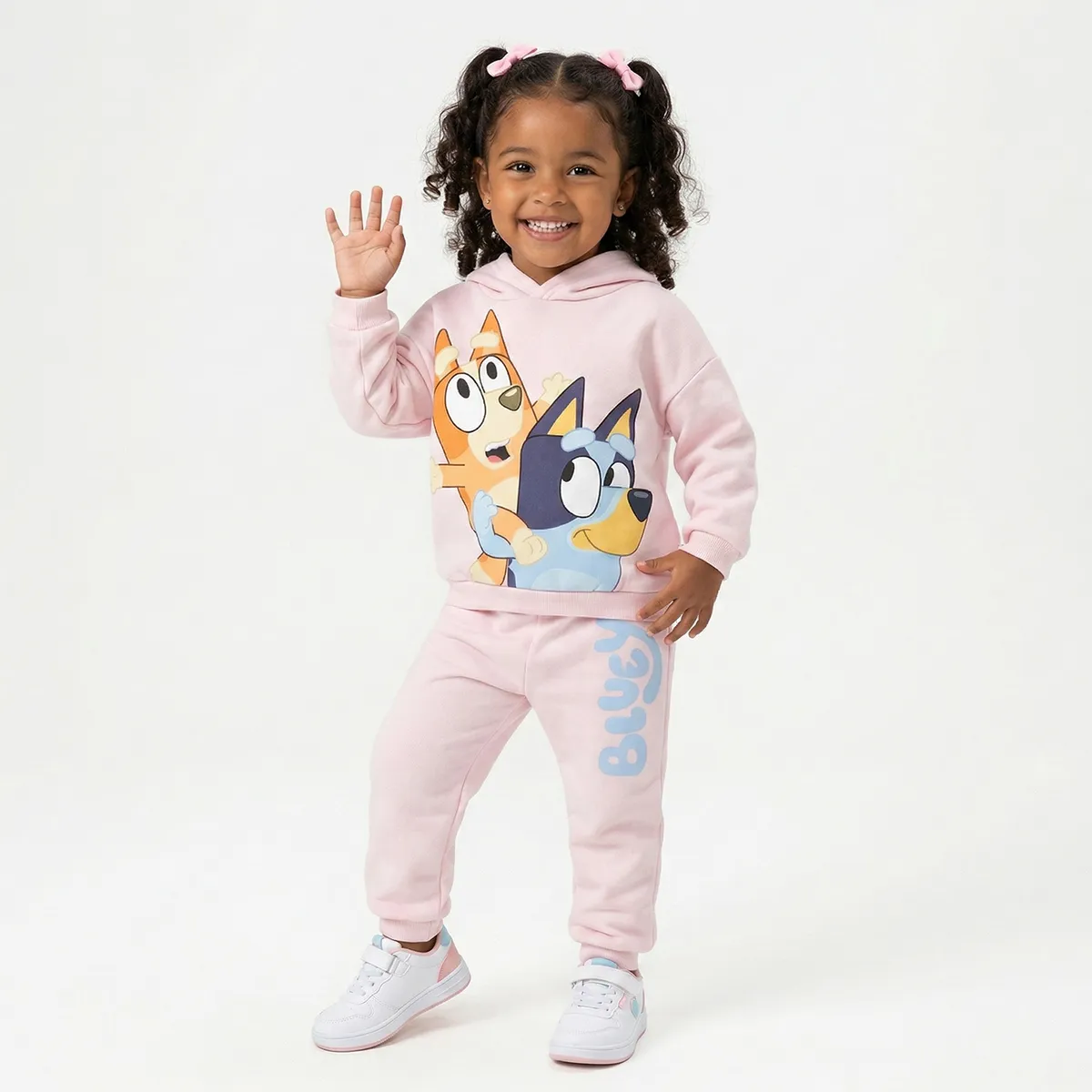 BLUEY - Sets Saco con capucha + Jogger para Bebé niña en Algodón Bluey