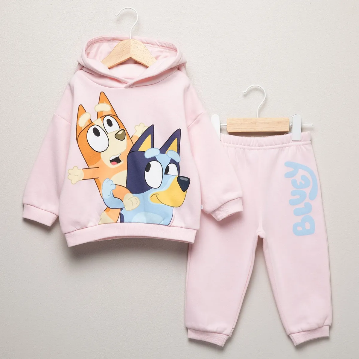 BLUEY - Sets Saco con capucha + Jogger para Bebé niña en Algodón Bluey