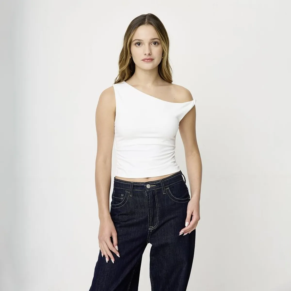 SYBILLA - Blusa Mujer Sin mangas Sybilla
