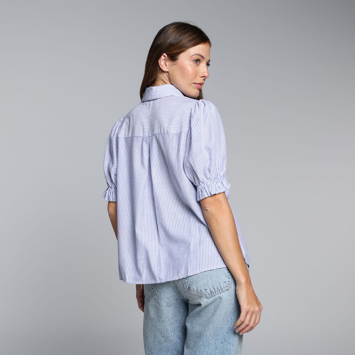 BASEMENT - Blusa Mujer Manga corta Basement