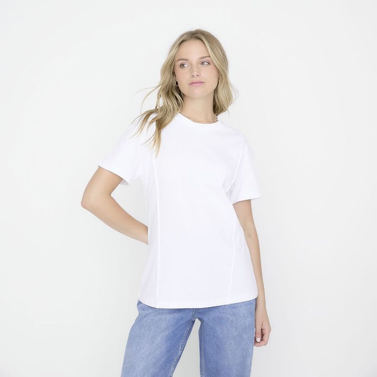 SYBILLA - Camiseta Mujer Manga larga de Algodón Sybilla