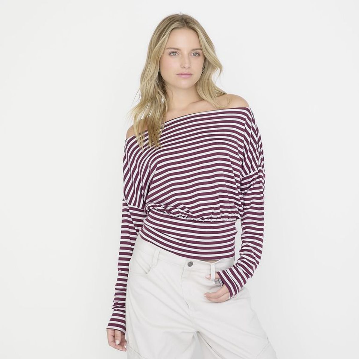 SYBILLA - Blusa Mujer Manga larga Sybilla