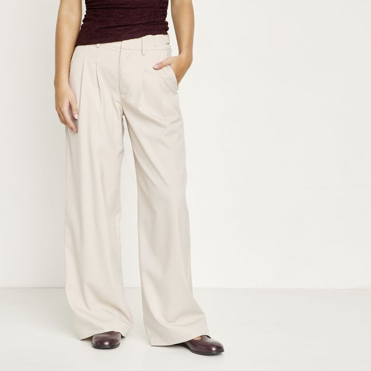 SYBILLA - Pantalón Mujer Tiro medio Sybilla