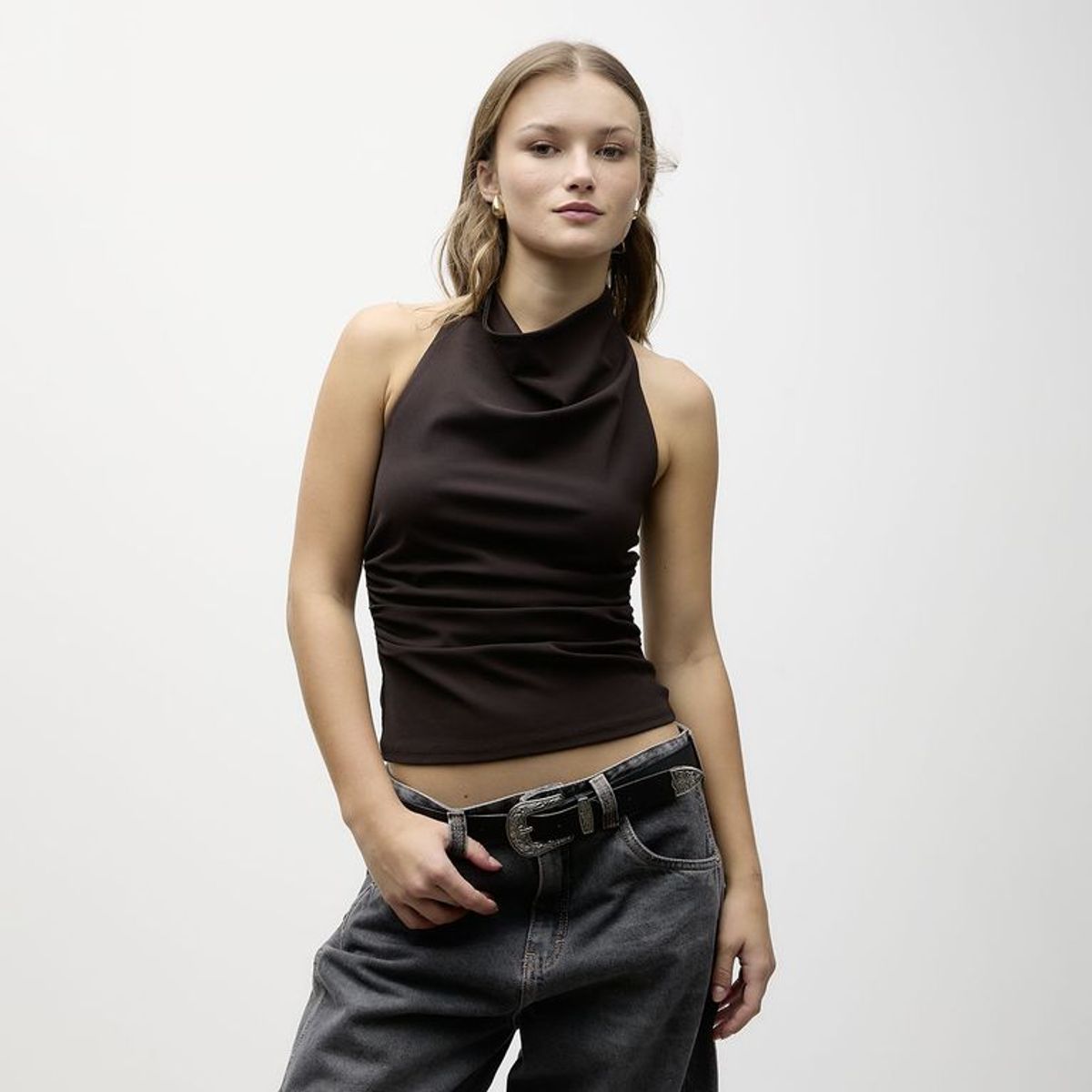 SYBILLA - Blusa Mujer Sin mangas Sybilla
