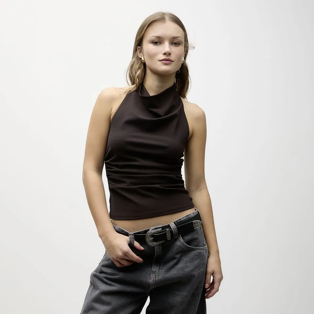 SYBILLA - Blusa Mujer Sin mangas Sybilla