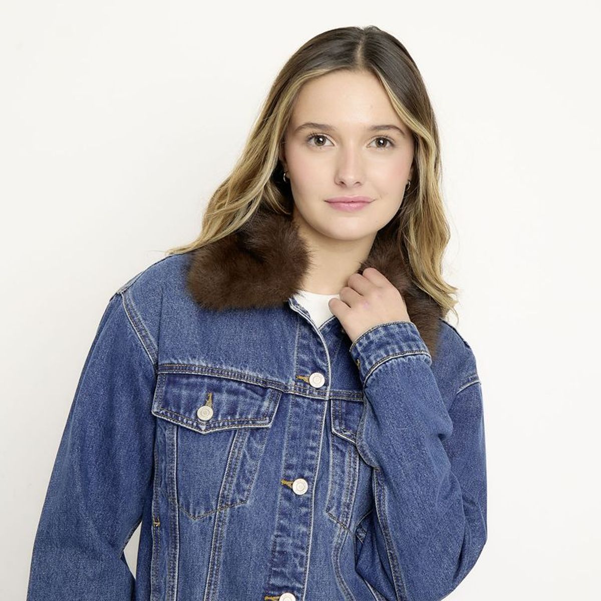 SYBILLA - Chaqueta de jean Mujer de Algodón Sybilla