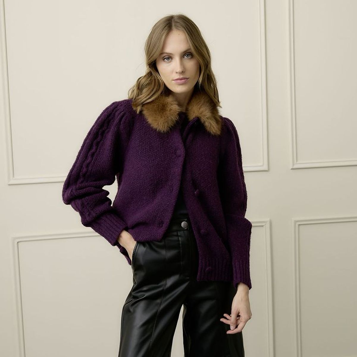 BASEMENT - Cardigan Mujer Basement