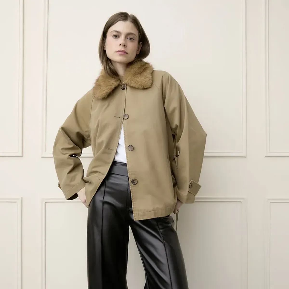 BASEMENT - Chaqueta Mujer de Algodón Basement