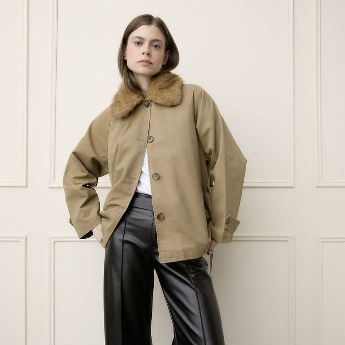 BASEMENT - Chaqueta Mujer de Algodón Basement