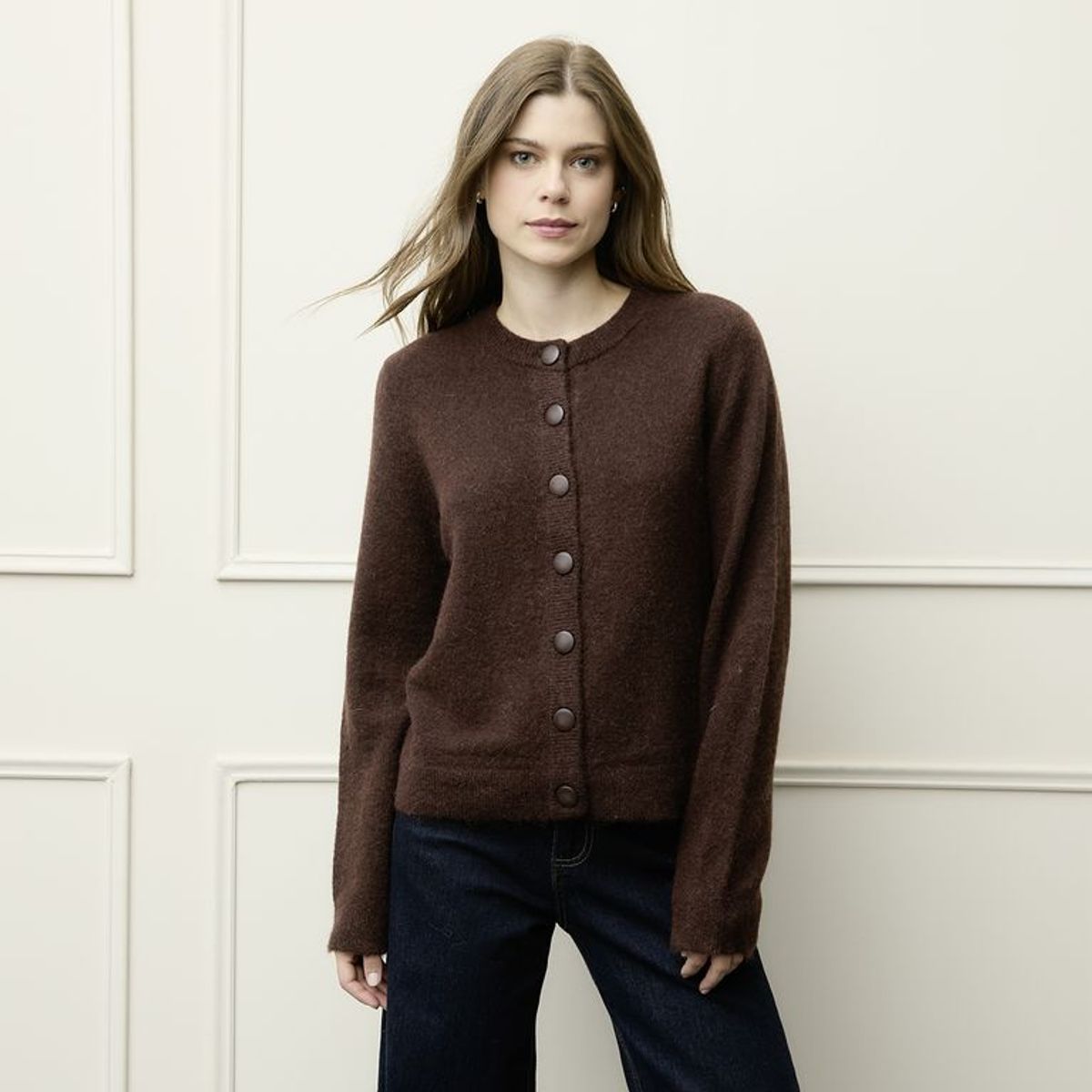 BASEMENT - Cardigan Mujer  Nylon Basement