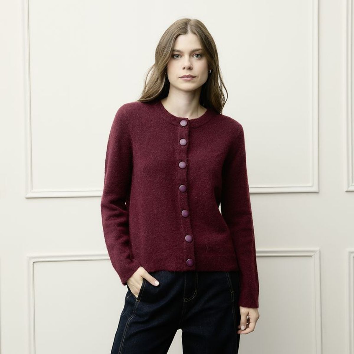 BASEMENT - Cardigan Mujer  Nylon Basement