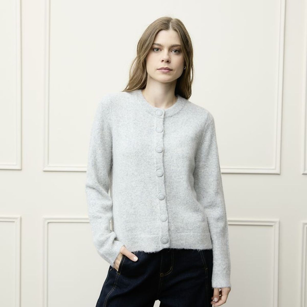 BASEMENT - Cardigan Mujer  Nylon Basement