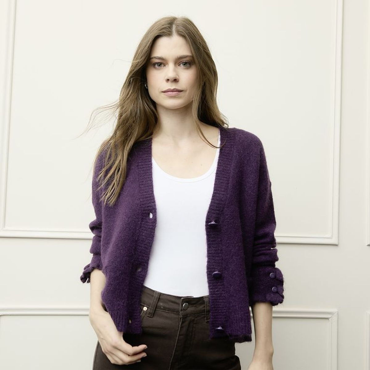 BASEMENT - Cardigan Mujer Basement