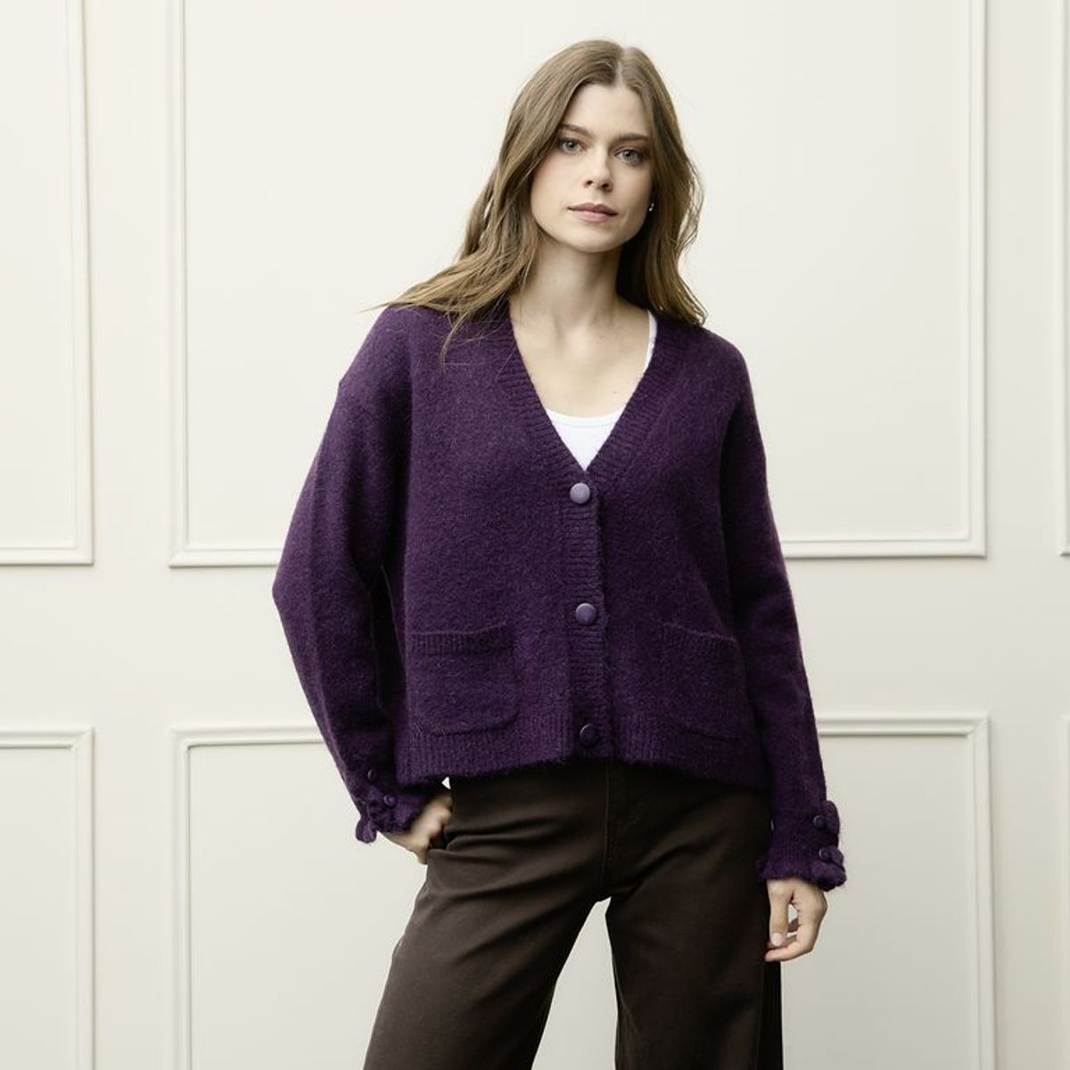 BASEMENT - Cardigan Mujer Basement