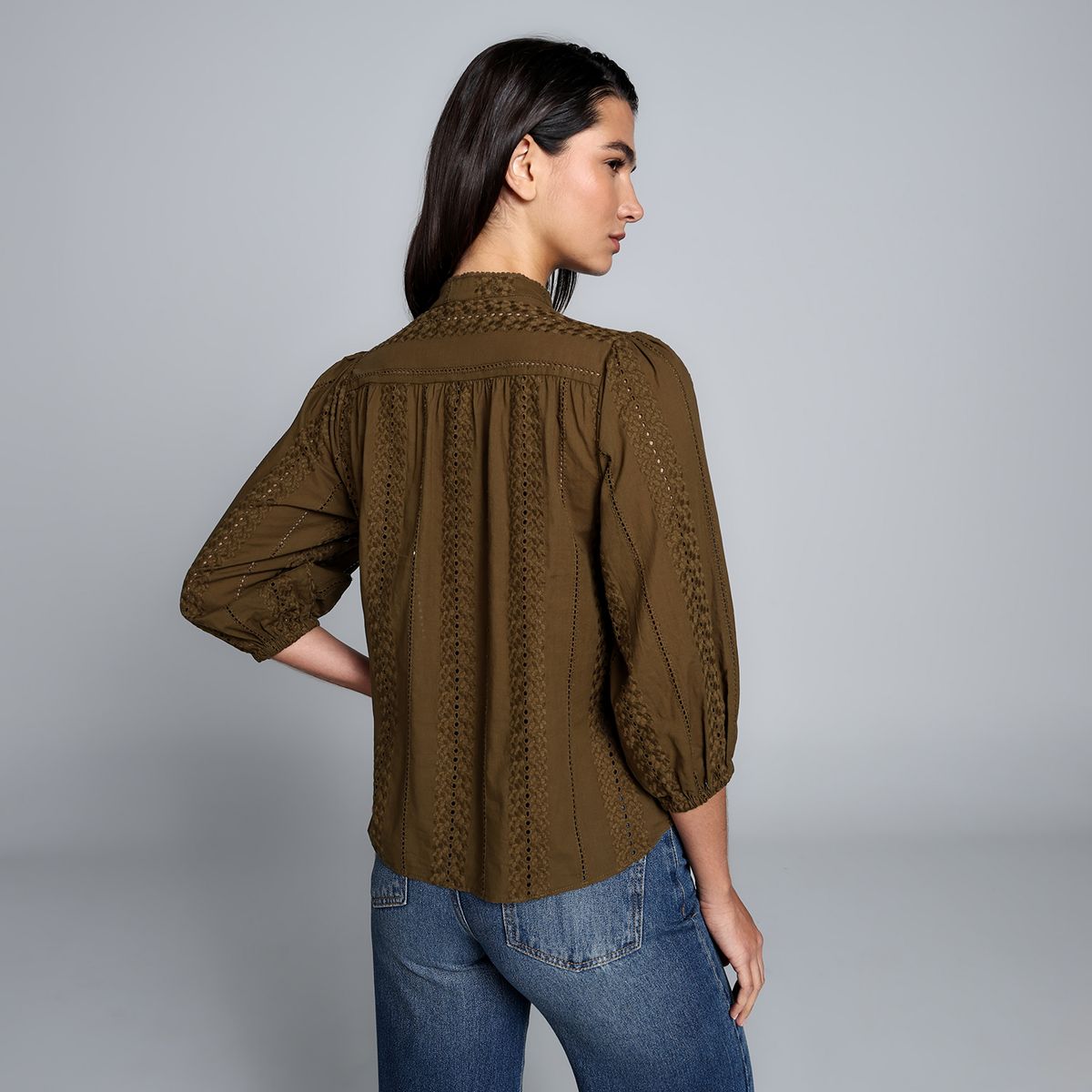 BASEMENT - Blusa Mujer Manga 3/4 Basement