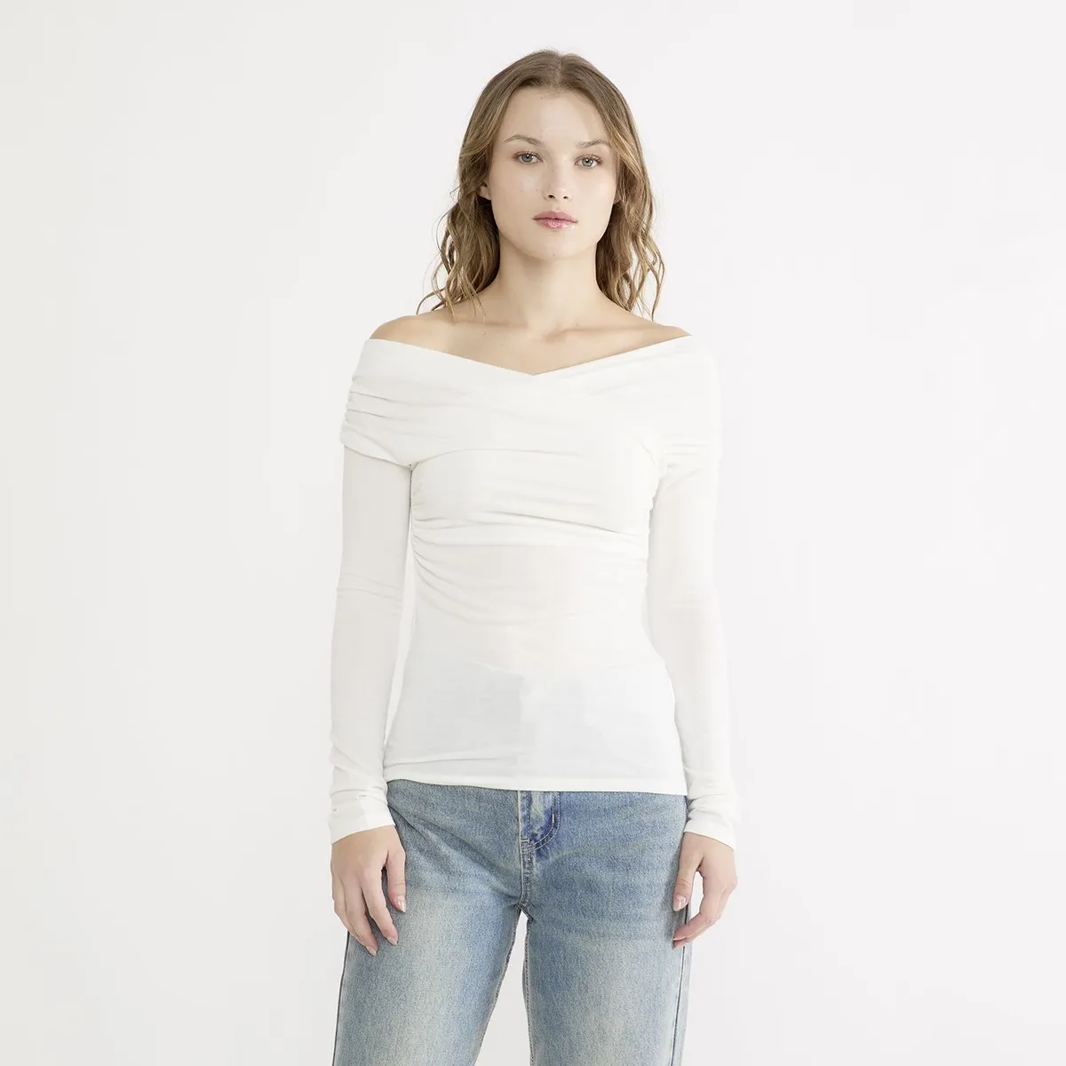 SYBILLA - Blusa Mujer Manga larga Sybilla