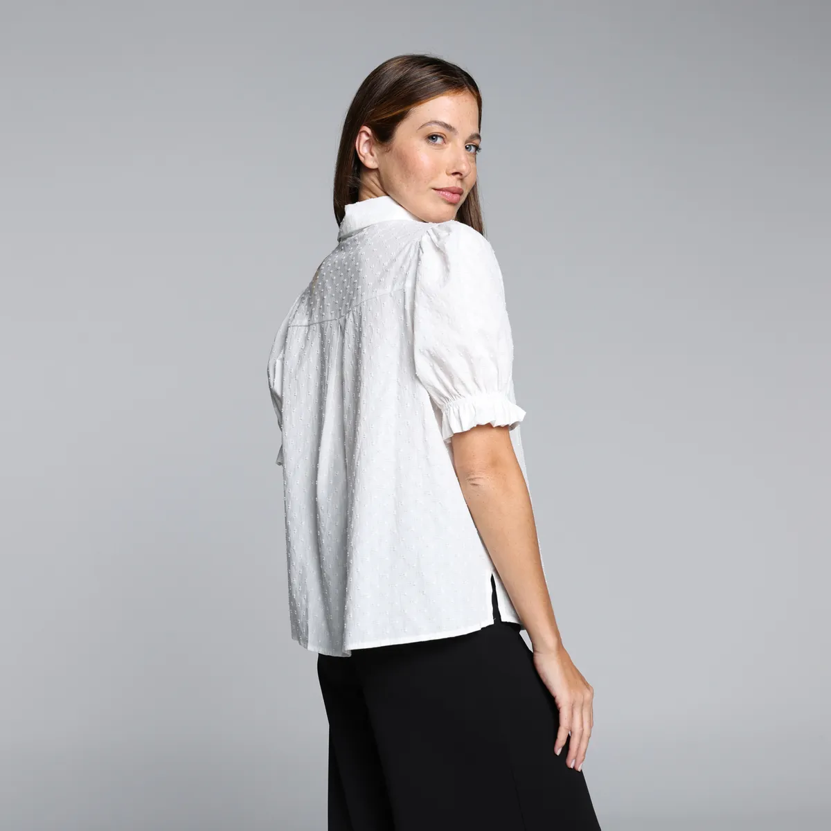 BASEMENT - Blusa Mujer Manga corta Basement