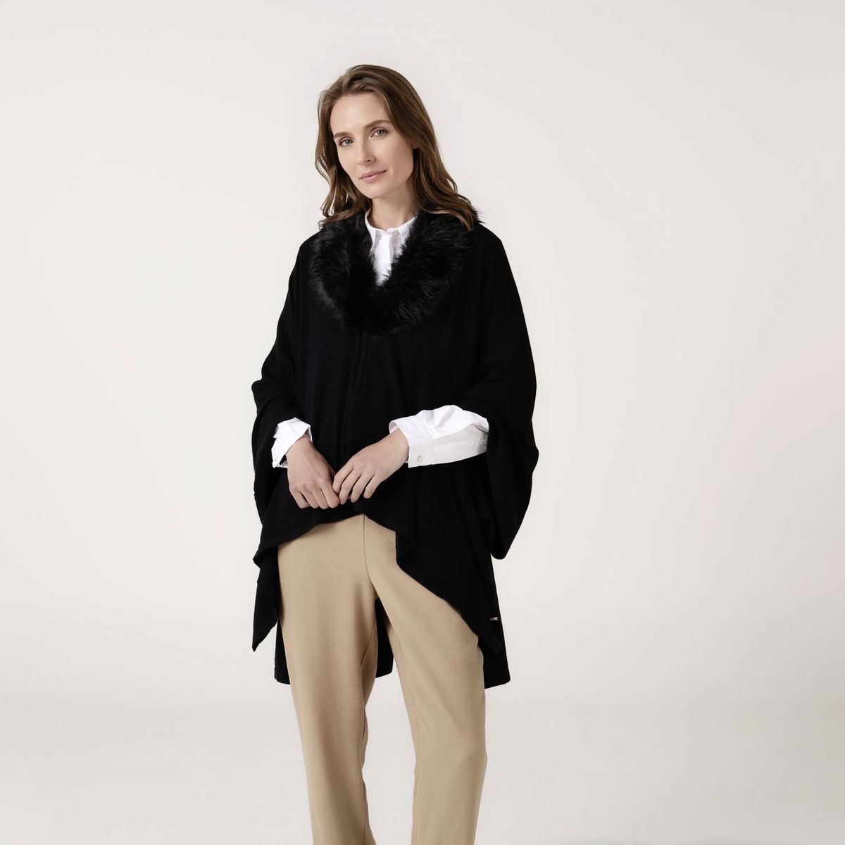 STEFANO COCCI - Poncho Mujer Stefano Cocci