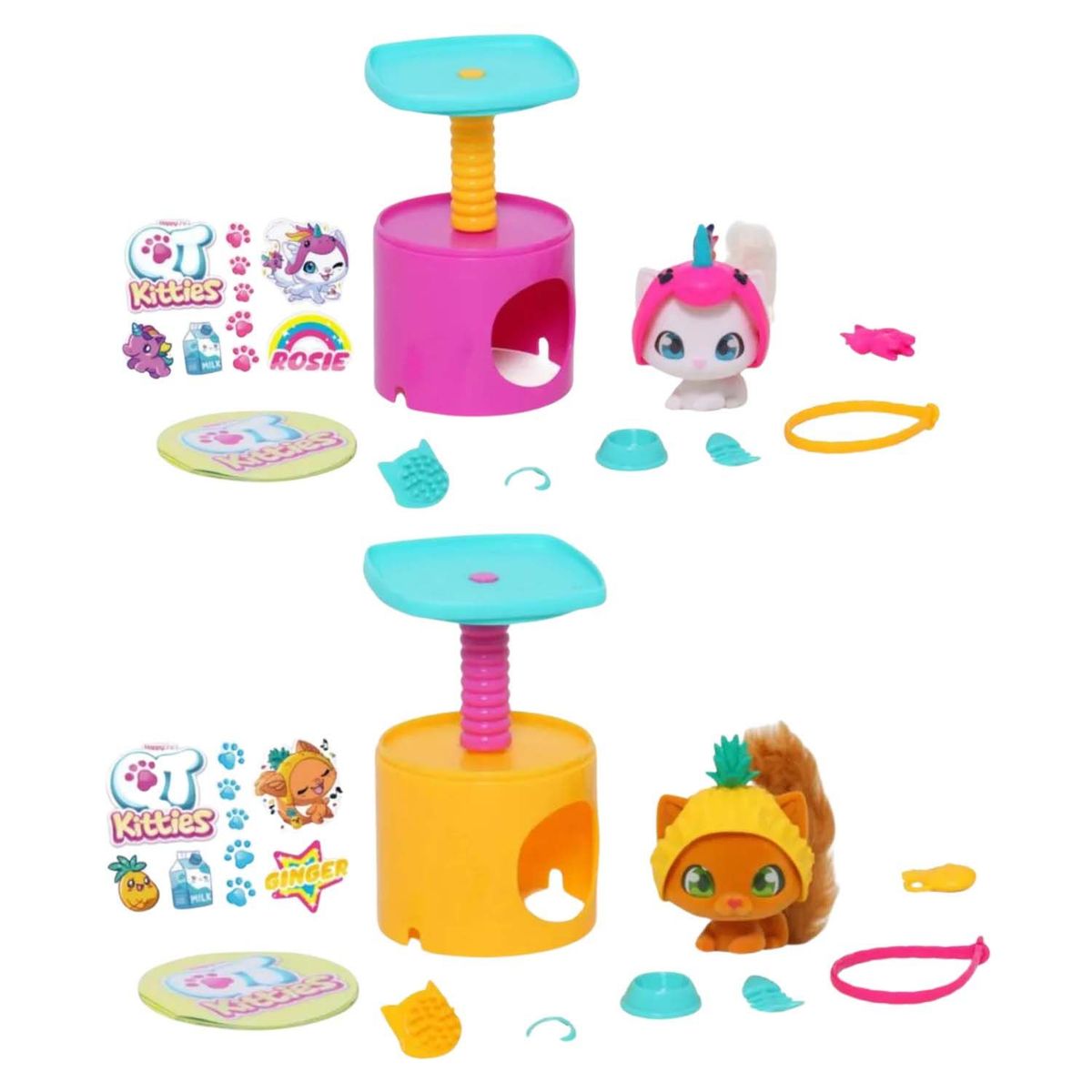 QT KITTIES - Gatitos Adorables Coleccionables Qt Kitties Producto Surtido