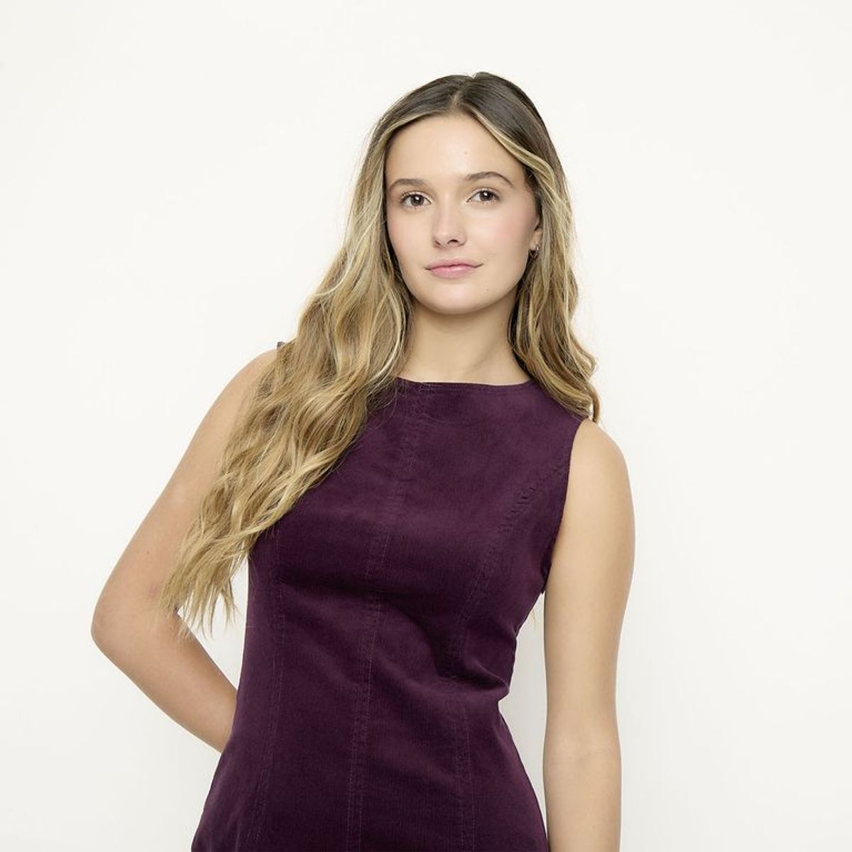 SYBILLA - Vestido Corto Para Mujer De Algodón SYBILLA
