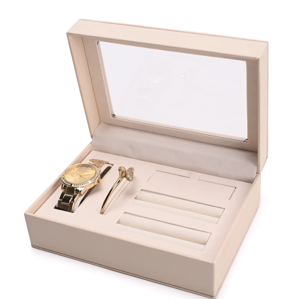 BASEMENT - Combo reloj y brazalete Basement Mujer