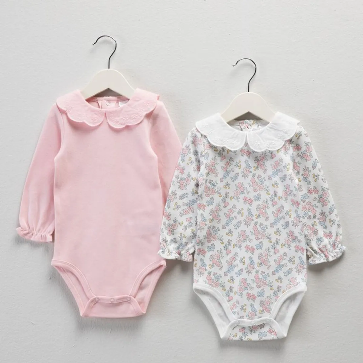 YAMP - Body para Bebé niña Pack de 2 unidades de Algodón Yamp