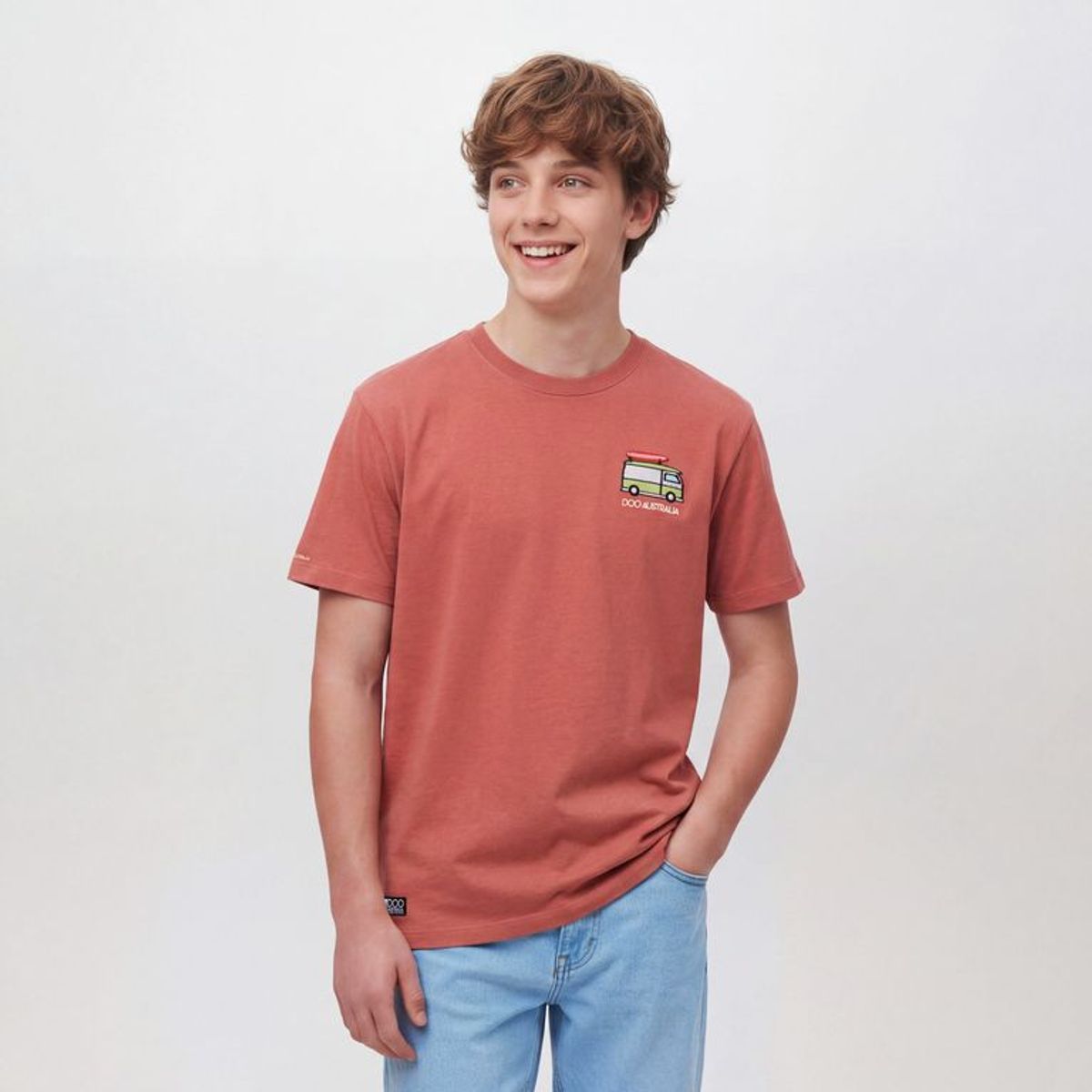 DOO AUSTRALIA - Camiseta para Niño Manga corta de Algodón Doo Australia