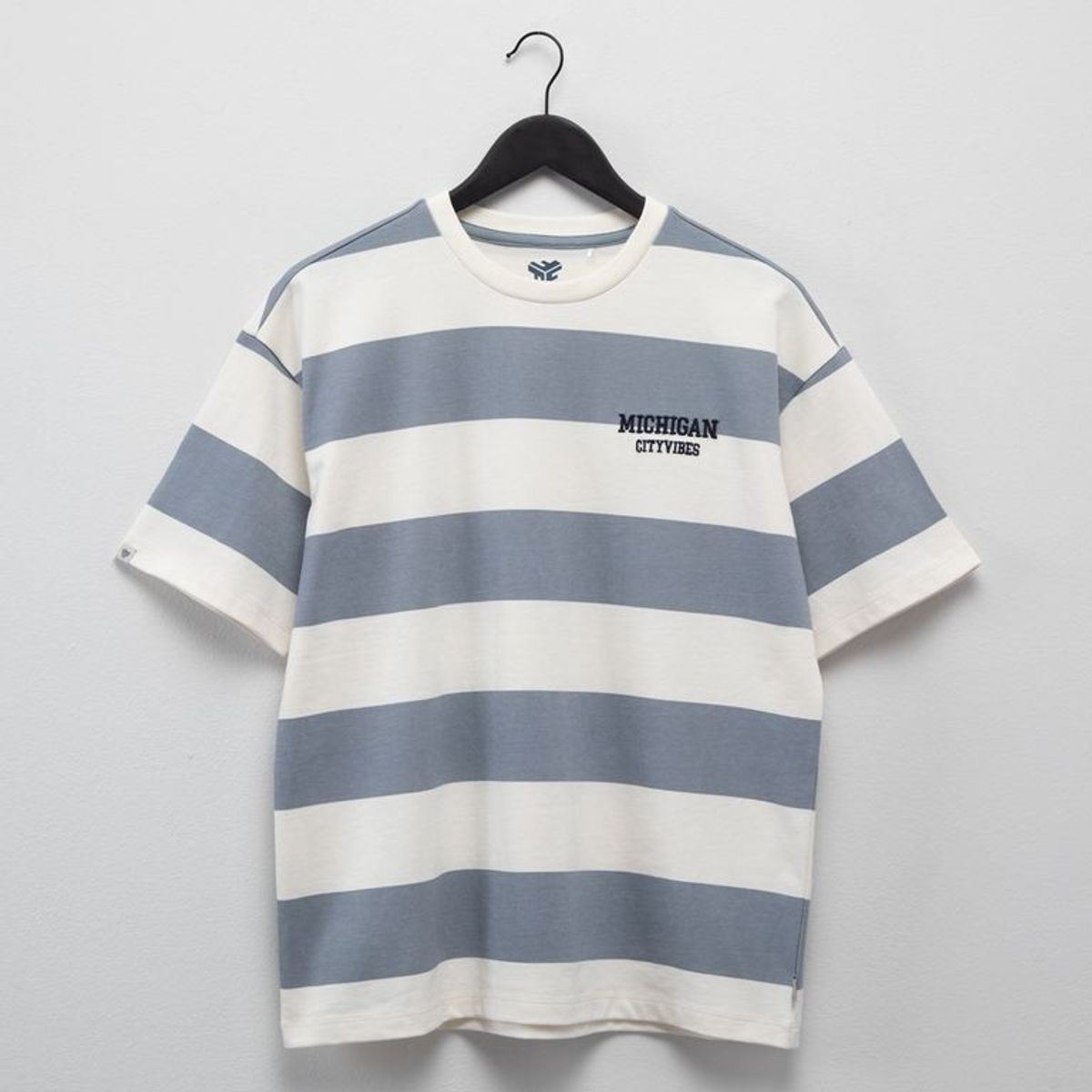 FEDERATION - Camiseta para Niño de Rayas Manga corta de Algodón Federation